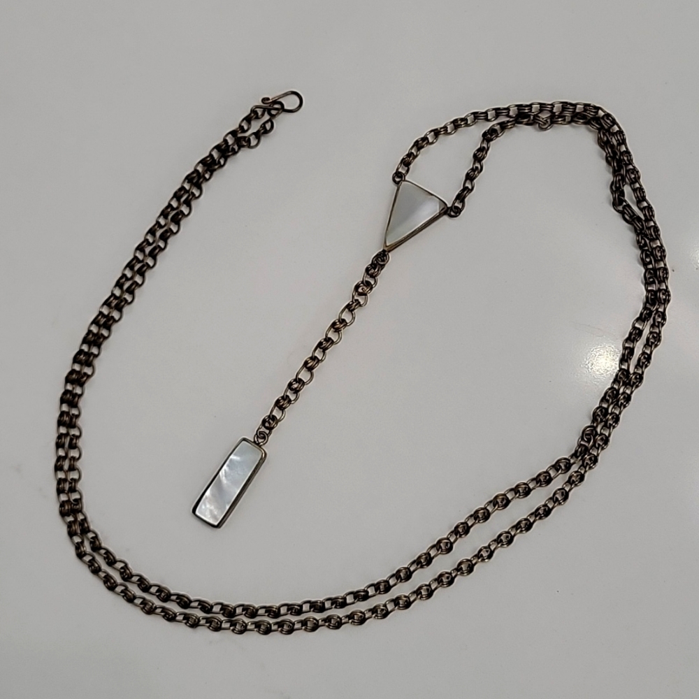 Long Trades of Hope accent necklace